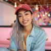 imageDALIX Salmon Nigiri Embroidered Sushi Cotton Dad Hat Baseball Cap Adjustable WomensWashed Red