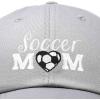 imageDALIX Soccer Mom Baseball Cap Womens Dad Hats Adjustable Hat Mothers DayGray