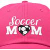 imageDALIX Soccer Mom Baseball Cap Womens Dad Hats Adjustable Hat Mothers DayHot Pink