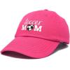 imageDALIX Soccer Mom Baseball Cap Womens Dad Hats Adjustable Hat Mothers DayHot Pink