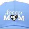 imageDALIX Soccer Mom Baseball Cap Womens Dad Hats Adjustable Hat Mothers DayLight Blue