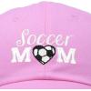 imageDALIX Soccer Mom Baseball Cap Womens Dad Hats Adjustable Hat Mothers DayLight Pink