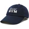 imageDALIX Soccer Mom Baseball Cap Womens Dad Hats Adjustable Hat Mothers DayNavy Blue