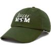 imageDALIX Soccer Mom Baseball Cap Womens Dad Hats Adjustable Hat Mothers DayOlive