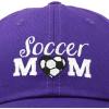 imageDALIX Soccer Mom Baseball Cap Womens Dad Hats Adjustable Hat Mothers DayPurple