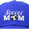 imageDALIX Soccer Mom Baseball Cap Womens Dad Hats Adjustable Hat Mothers DayRoyal Blue