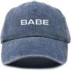 Washed Navy Blue
