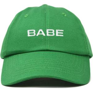 imageDALIX Babe Embroidered Cotton Baseball Cap Adjustable Dad Hat WomensKelly Green