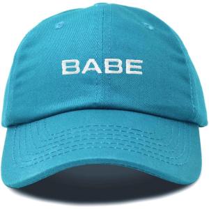 imageDALIX Babe Embroidered Cotton Baseball Cap Adjustable Dad Hat WomensTeal