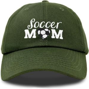 imageDALIX Soccer Mom Baseball Cap Womens Dad Hats Adjustable Hat Mothers DayOlive