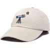 imageDALIX Embroidered Telescope Baseball Cap Cotton Dad Hat MenBeige