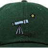 imageDALIX Embroidered Telescope Baseball Cap Cotton Dad Hat MenDark Green