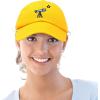 imageDALIX Embroidered Telescope Baseball Cap Cotton Dad Hat MenGold