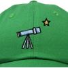 imageDALIX Embroidered Telescope Baseball Cap Cotton Dad Hat MenKelly Green