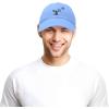 imageDALIX Embroidered Telescope Baseball Cap Cotton Dad Hat MenLight Blue