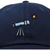 imageDALIX Embroidered Telescope Baseball Cap Cotton Dad Hat MenNavy Blue