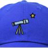imageDALIX Embroidered Telescope Baseball Cap Cotton Dad Hat MenRoyal Blue