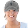 imageDALIX Embroidered Telescope Baseball Cap Cotton Dad Hat MenWashed Black