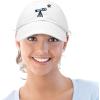 imageDALIX Embroidered Telescope Baseball Cap Cotton Dad Hat MenWhite