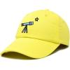 imageDALIX Embroidered Telescope Baseball Cap Cotton Dad Hat MenYellow