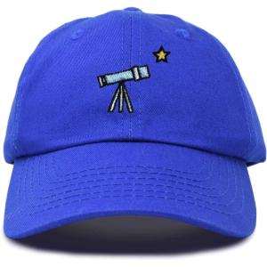 imageDALIX Embroidered Telescope Baseball Cap Cotton Dad Hat MenRoyal Blue