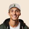 imageDALIX Pickle Dude Cap Embroidered Mens Cotton Baseball HatBeige