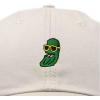 imageDALIX Pickle Dude Cap Embroidered Mens Cotton Baseball HatBeige