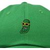 imageDALIX Pickle Dude Cap Embroidered Mens Cotton Baseball HatKelly Green