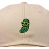 imageDALIX Pickle Dude Cap Embroidered Mens Cotton Baseball HatKhaki