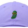 imageDALIX Pickle Dude Cap Embroidered Mens Cotton Baseball HatLavender