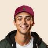 imageDALIX Pickle Dude Cap Embroidered Mens Cotton Baseball HatMaroon