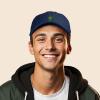 imageDALIX Pickle Dude Cap Embroidered Mens Cotton Baseball HatNavy Blue