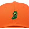 imageDALIX Pickle Dude Cap Embroidered Mens Cotton Baseball HatOrange