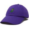 imageDALIX Pickle Dude Cap Embroidered Mens Cotton Baseball HatPurple