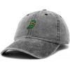 imageDALIX Pickle Dude Cap Embroidered Mens Cotton Baseball HatWashed Black