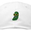 imageDALIX Pickle Dude Cap Embroidered Mens Cotton Baseball HatWhite
