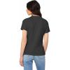 imageDALIX Be Kind Embroidered Cotton Relaxed Fit Short Sleeve Crewneck Tee Shirt WomenAsphalt Gray