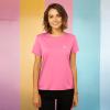 imageDALIX Be Kind Embroidered Cotton Relaxed Fit Short Sleeve Crewneck Tee Shirt WomenCharity Pink