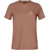 imageDALIX Be Kind Embroidered Cotton Relaxed Fit Short Sleeve Crewneck Tee Shirt WomenChestnut