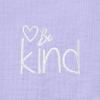 imageDALIX Be Kind Embroidered Cotton Relaxed Fit Short Sleeve Crewneck Tee Shirt WomenDark Lavender