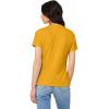 imageDALIX Be Kind Embroidered Cotton Relaxed Fit Short Sleeve Crewneck Tee Shirt WomenGold