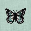 imageDALIX Butterfly Embroidered Cotton Relaxed Fit Short Sleeve Crewneck Tee Shirt WomenDusty Blue