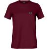 imageDALIX Butterfly Embroidered Cotton Relaxed Fit Short Sleeve Crewneck Tee Shirt WomenMaroon