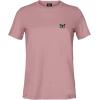 imageDALIX Butterfly Embroidered Cotton Relaxed Fit Short Sleeve Crewneck Tee Shirt WomenOrchid Purple