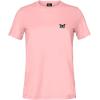 imageDALIX Butterfly Embroidered Cotton Relaxed Fit Short Sleeve Crewneck Tee Shirt WomenPink