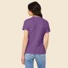 imageDALIX Butterfly Embroidered Cotton Relaxed Fit Short Sleeve Crewneck Tee Shirt WomenPurple