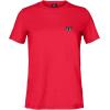 imageDALIX Butterfly Embroidered Cotton Relaxed Fit Short Sleeve Crewneck Tee Shirt WomenRed