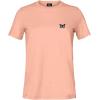imageDALIX Butterfly Embroidered Cotton Relaxed Fit Short Sleeve Crewneck Tee Shirt WomenTerracotta