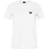 imageDALIX Butterfly Embroidered Cotton Relaxed Fit Short Sleeve Crewneck Tee Shirt WomenWhite