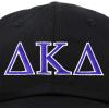 imageDALIX Delta Kappa Delta Sorority Hat Womens Greek Letters Embroidered Baseball CapBlack
